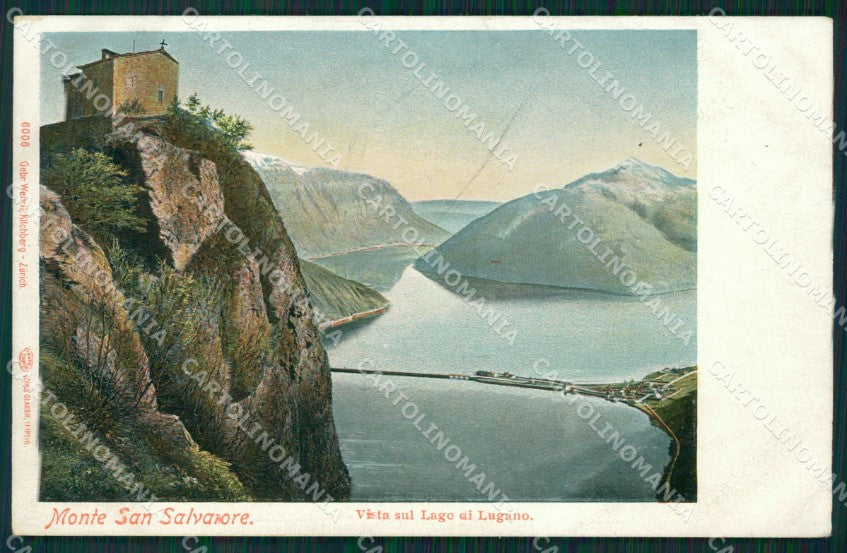 Svizzera Lugano postcard cartolina MT0613 – fronte