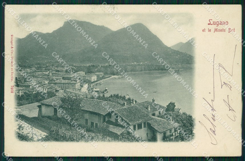 Svizzera Lugano STRAPPINO postcard cartolina MT0615 – fronte