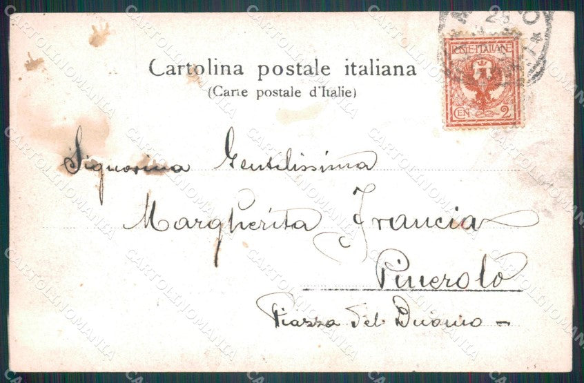 Svizzera Lugano Foto postcard cartolina MT0624 – retro