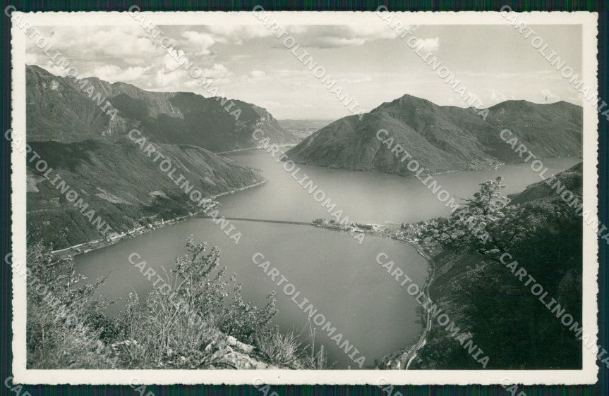 Svizzera Lugano Foto postcard cartolina MT0630 – fronte