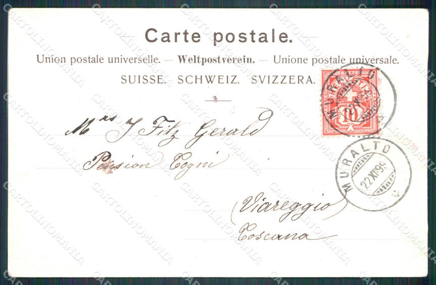Svizzera Melide postcard cartolina MT0632 – retro