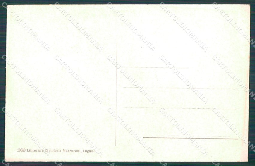 Svizzera Castagnola postcard cartolina MT0633 – retro
