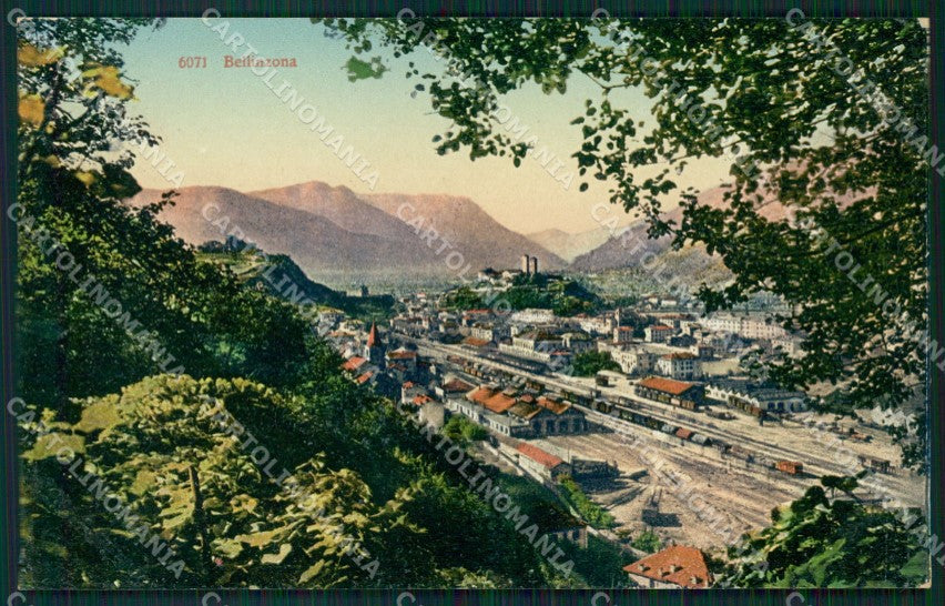 Svizzera Bellinzona postcard cartolina MT0637 – fronte