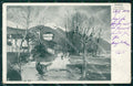 Svizzera Locarno Casa di Ferro PIEGA postcard cartolina MT0644 – fronte