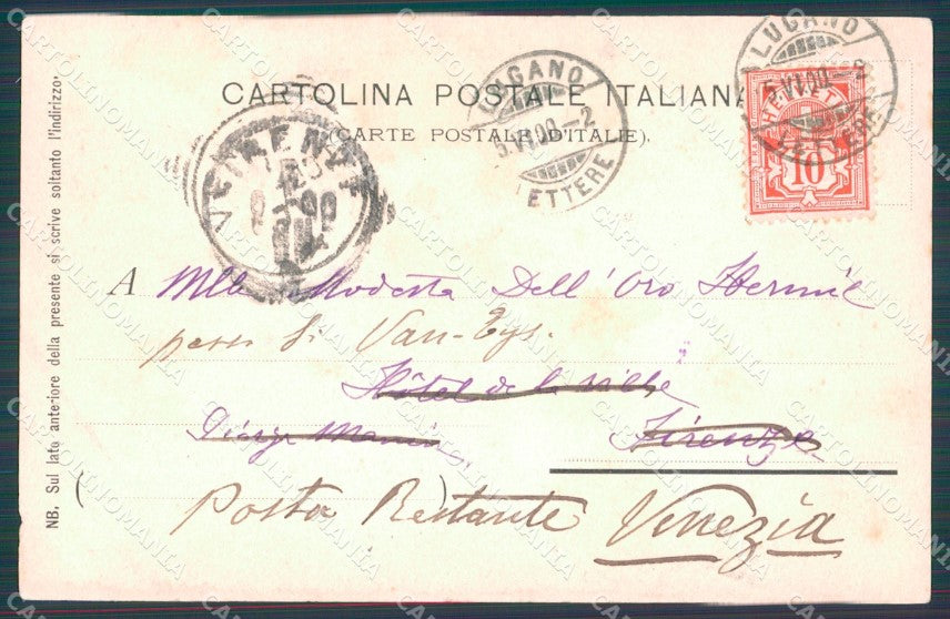 Svizzera Albogasio postcard cartolina MT0650 – retro