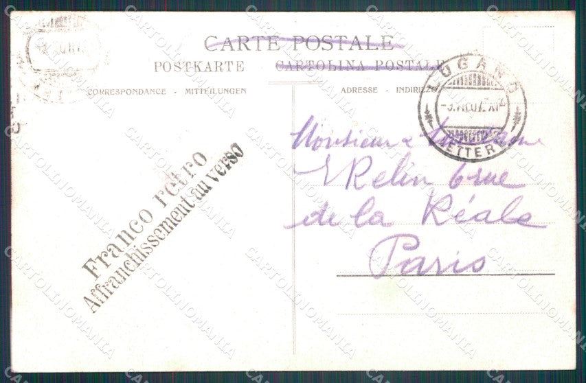 Svizzera Bellinzona postcard cartolina MT0652 – retro