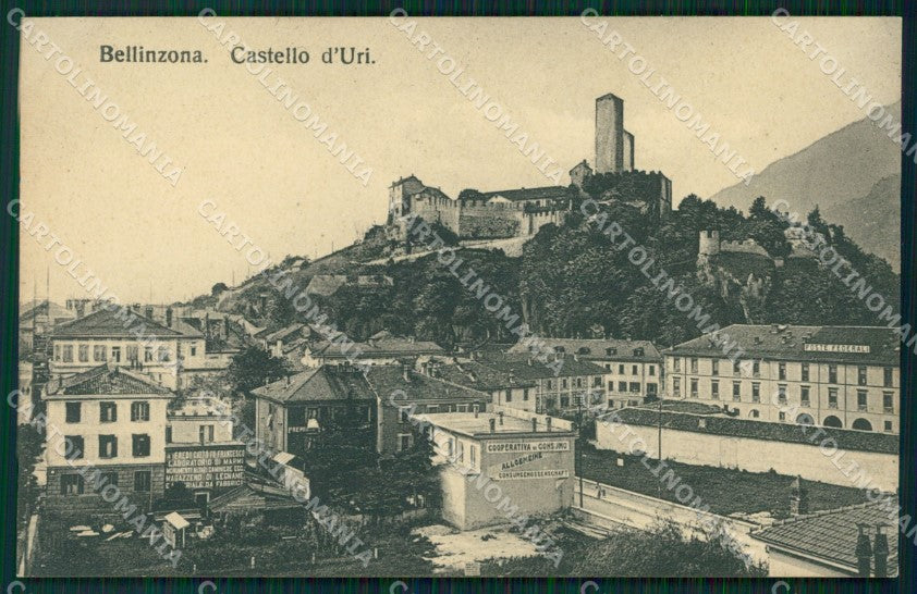 Svizzera Bellinzona postcard cartolina MT0653 – fronte