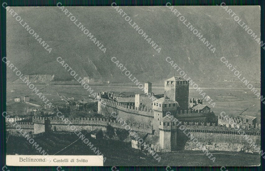 Svizzera Bellinzona postcard cartolina MT0658 – fronte