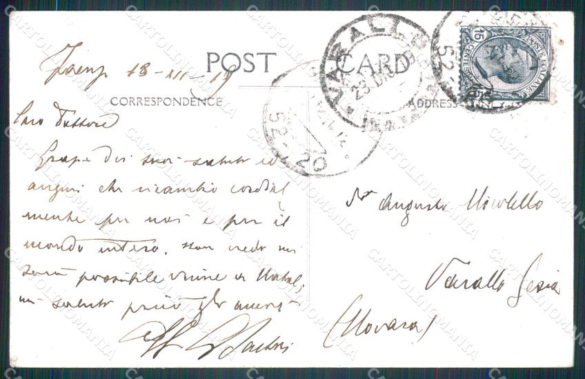 Sondrio Chiavenna FORI SPILLO Foto postcard cartolina MT0670 – retro