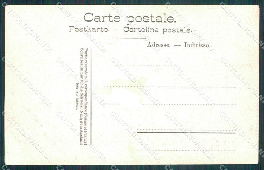 Svizzera Lugano Gandria postcard cartolina MT0683 – retro
