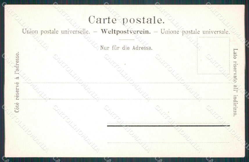 Svizzera Lugano Gandria postcard cartolina MT0689 – retro