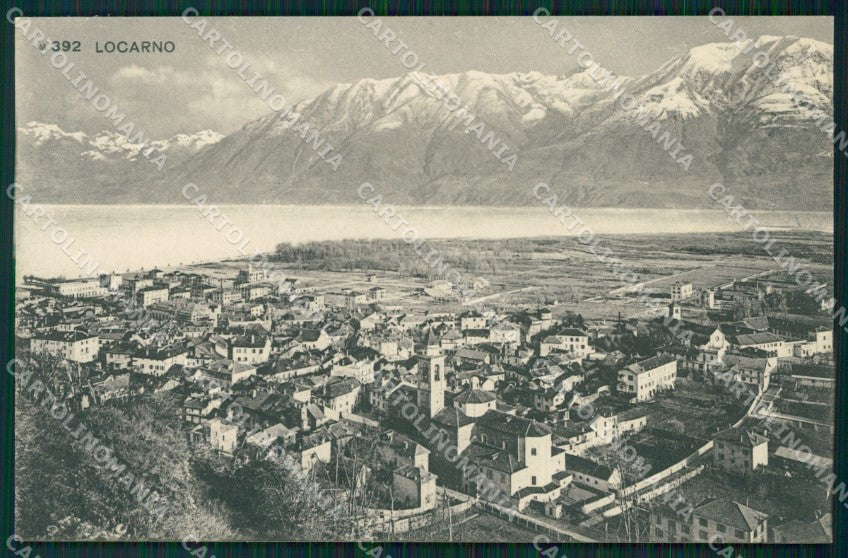Svizzera Locarno postcard cartolina MT0691 – fronte