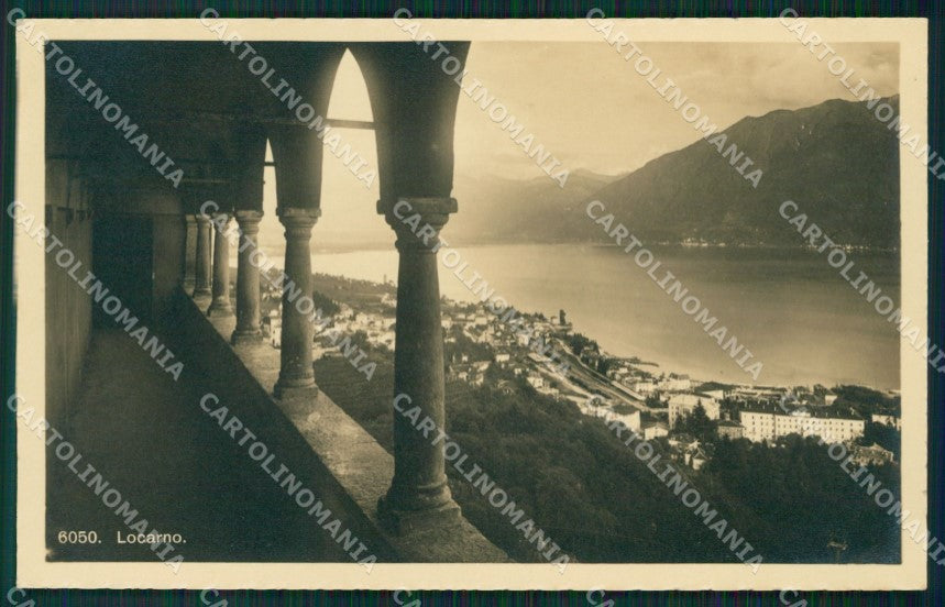 Svizzera Locarno Foto postcard cartolina MT0692 – fronte