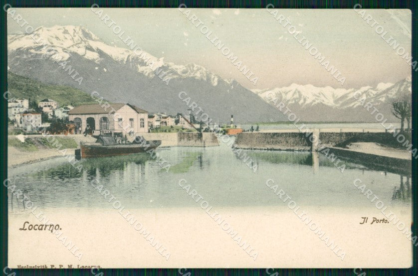 Svizzera Locarno ABRASA postcard cartolina MT0693 – fronte