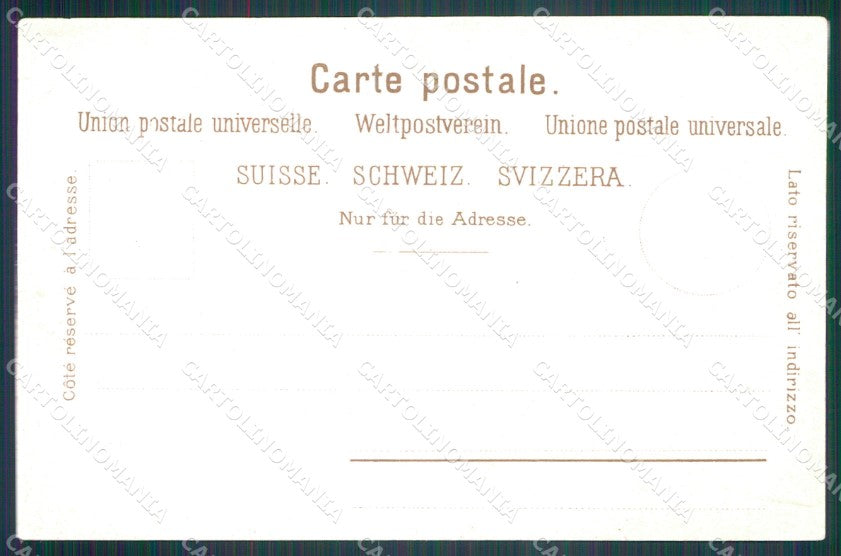 Svizzera Locarno ABRASA postcard cartolina MT0693 – retro