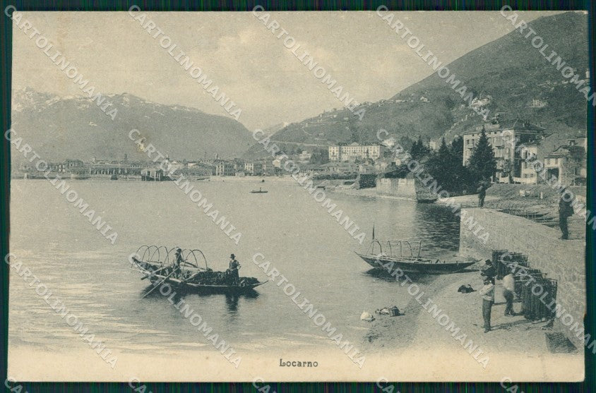 Svizzera Locarno postcard cartolina MT0696 – fronte