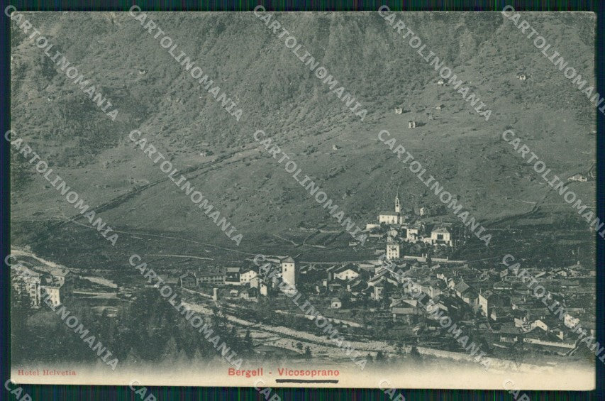 Svizzera Vicosoprano postcard cartolina MT0699 – fronte