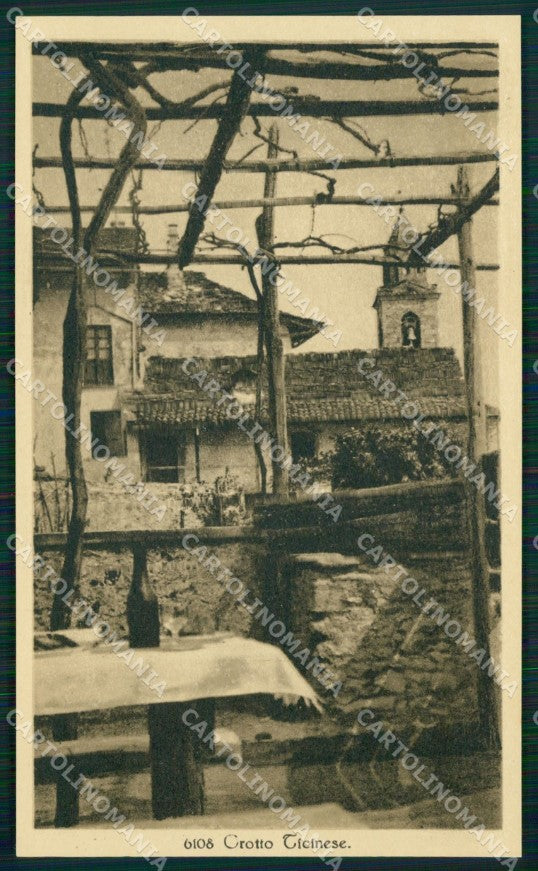 Svizzera Crotto Ticinese postcard cartolina MT0702 – fronte