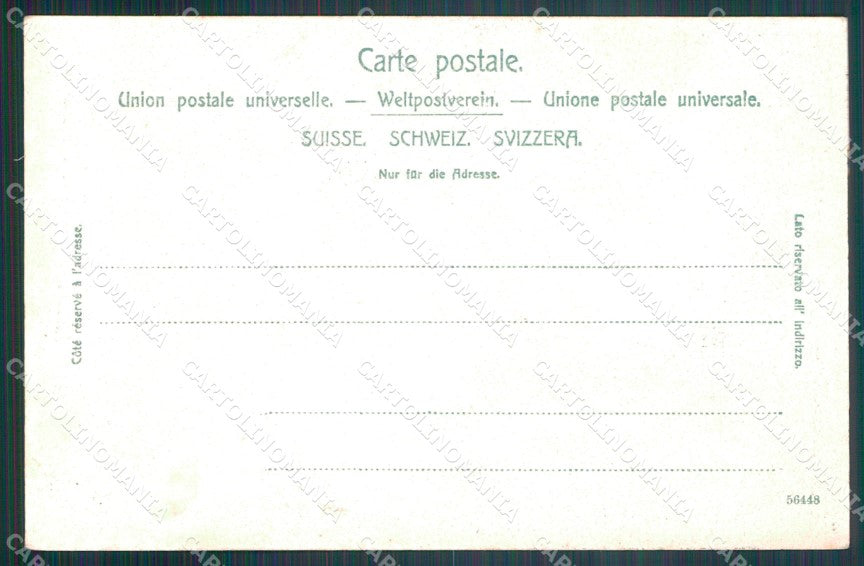 Svizzera Gola di Stalvedro Ferrovia Gottardo postcard cartolina MT0706 – retro