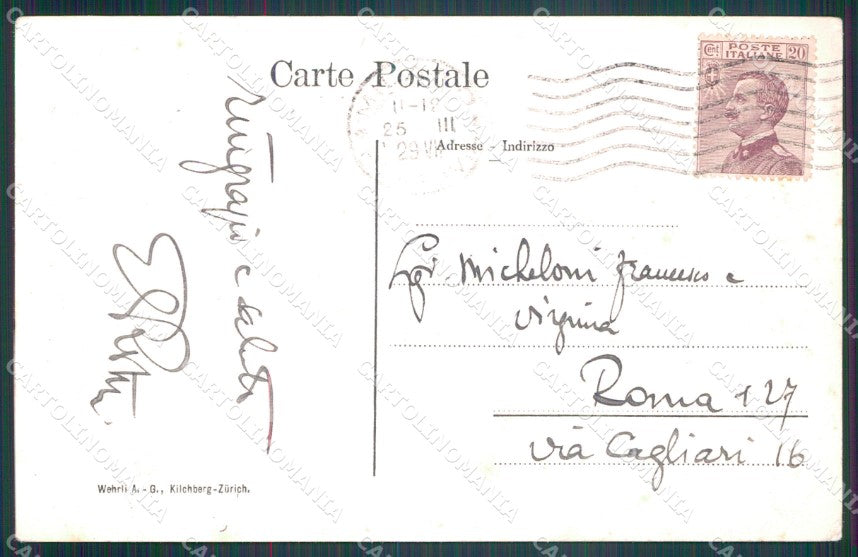 Svizzera Airolo Motto Bartola postcard cartolina MT0708 – retro
