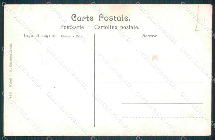Como Valsolda Oria postcard cartolina MT0711 – retro