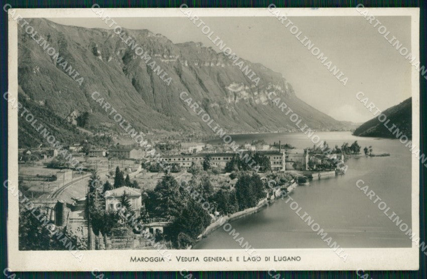 Svizzera Maroggia Foto postcard cartolina MT0722 – fronte