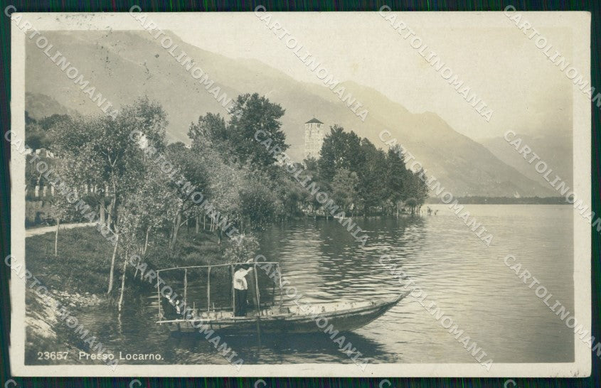 Svizzera Locarno Foto postcard cartolina MT0725 – fronte