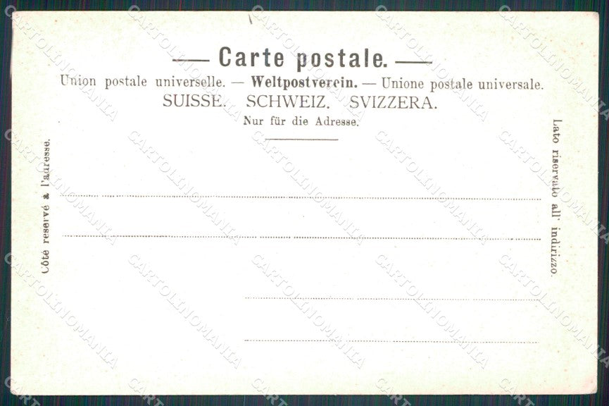 Svizzera Locarno Madonna del Sasso postcard cartolina MT0726 – retro