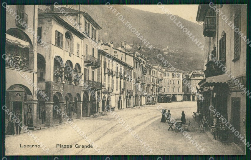 Svizzera Locarno postcard cartolina MT0742 – fronte
