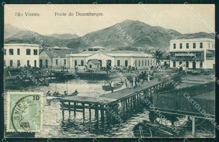 Capo Verde Cabo Verde Sao Vincente postcard cartolina MT0745 – fronte