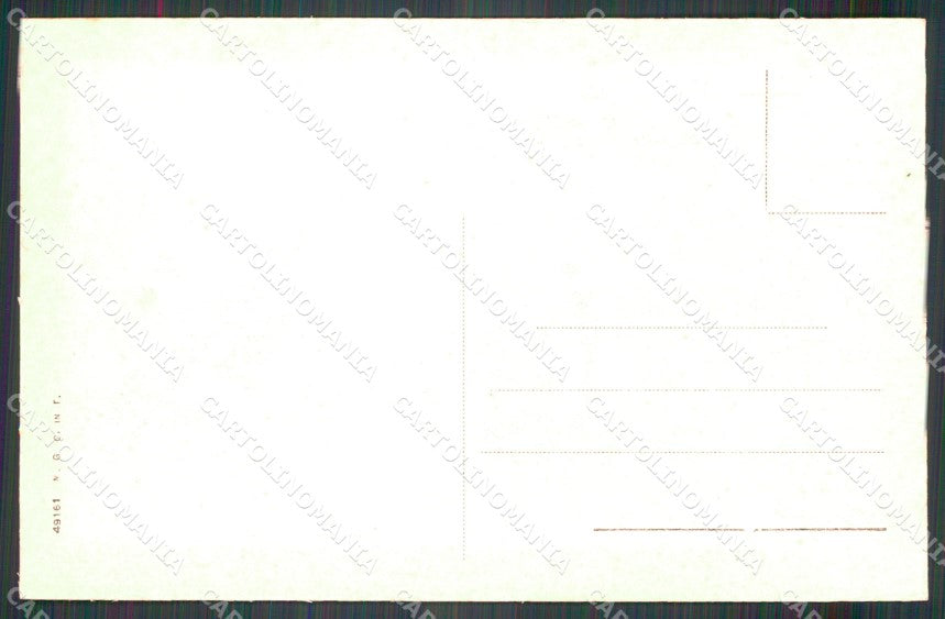 Alessandria città Piazzetta della Lega cartolina MT0761 – retro