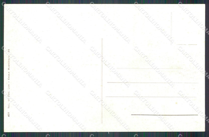 Alessandria Casale Monferrato Giardini Pubblici cartolina MT0794 – retro