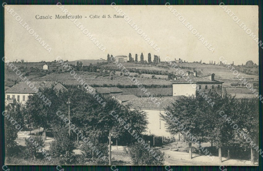 Alessandria Casale Monferrato Colle Sant'Anna cartolina MT0795 – fronte