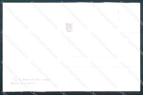 Alessandria Acqui Terme Nuove Terme cartolina MT0804 – retro