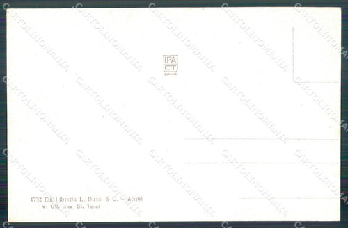 Alessandria Acqui Terme Via Vittorio Emanuele cartolina MT0805 – retro
