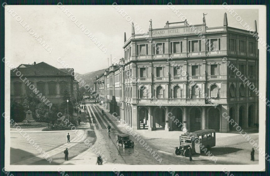 Alessandria Acqui Terme Auto Tram PIEGHINA Foto cartolina MT0814 – fronte