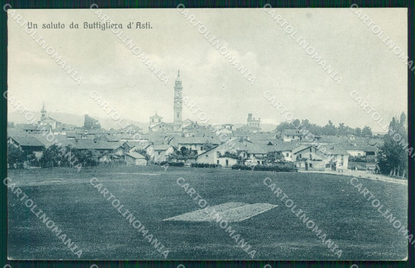 Asti Buttigliera d'Asti cartolina MT0826 – fronte