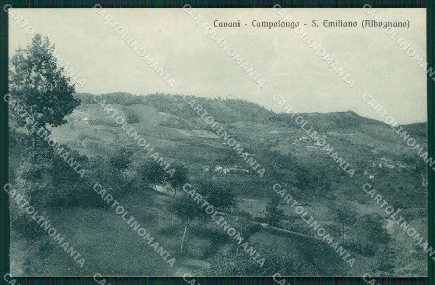 Asti Albugnano Cavani Campolongo Sant'Emiliano cartolina MT0828 – fronte