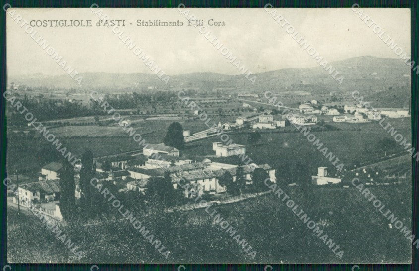 Asti Costigliole d'Asti ABRASA cartolina MT0834 – fronte