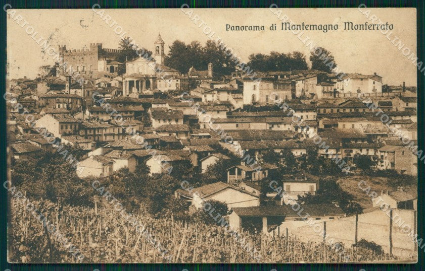 Asti Montemagno Monferrato cartolina MT0838 – fronte