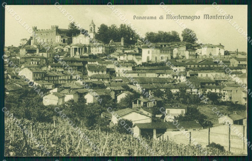 Asti Montemagno Monferrato cartolina MT0839 – fronte