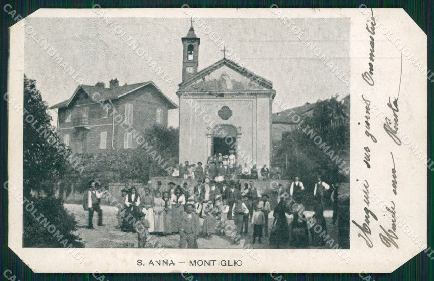 Asti Montiglio Sant'Anna cartolina MT0852 – fronte