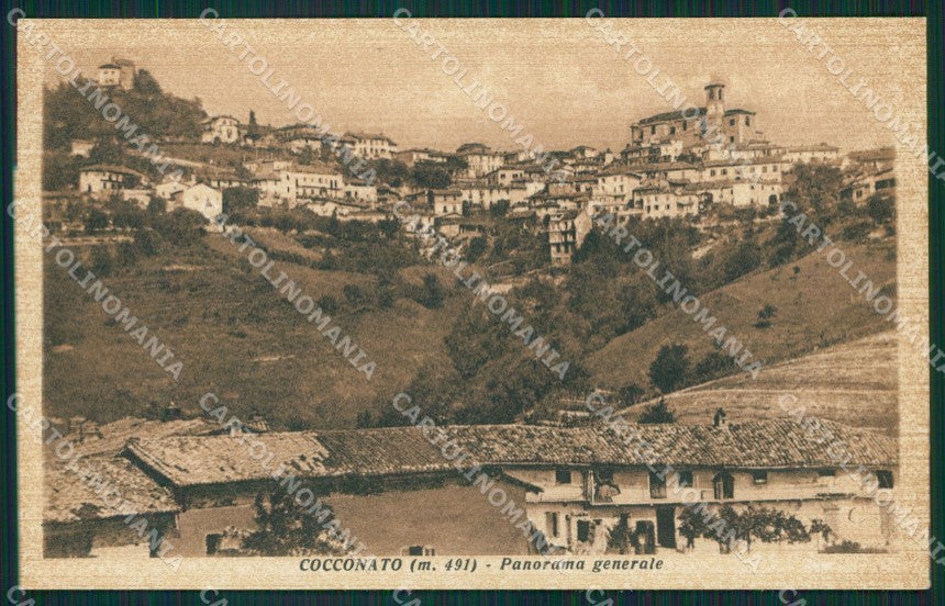 Asti Cocconato cartolina MT0855 – fronte