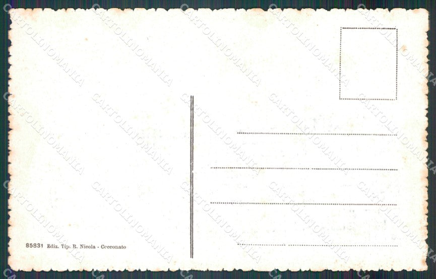 Asti Cocconato cartolina MT0856 – retro
