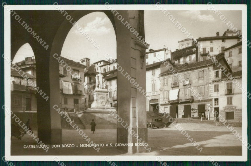 Asti Castelnuovo Don Bosco Auto Foto cartolina MT0868 – fronte