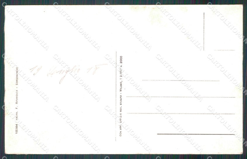 Novara Borgomanero cartolina MT0878 – retro