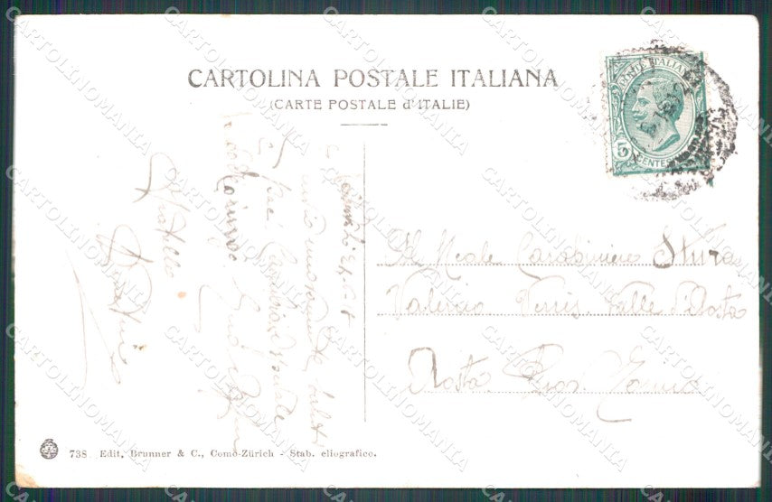 Verbania Lago Maggiore Barche cartolina MT0882 – retro