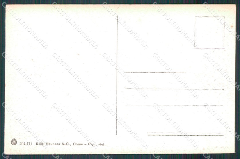 Verbania Stresa Lago Maggiore Treno Mottarone cartolina MT0892 – retro