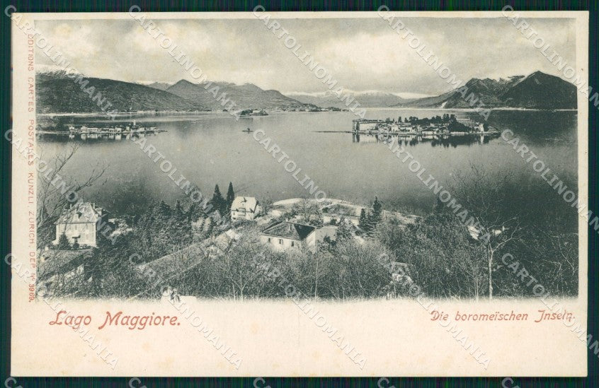 Verbania Stresa Isole Borromee Lago Maggiore cartolina MT0893 – fronte