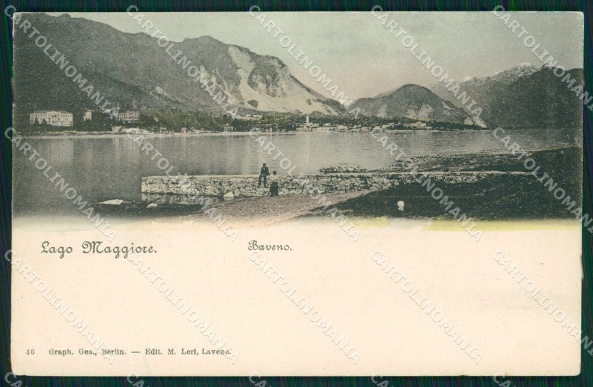Verbania Baveno Lago Maggiore cartolina MT0902 – fronte